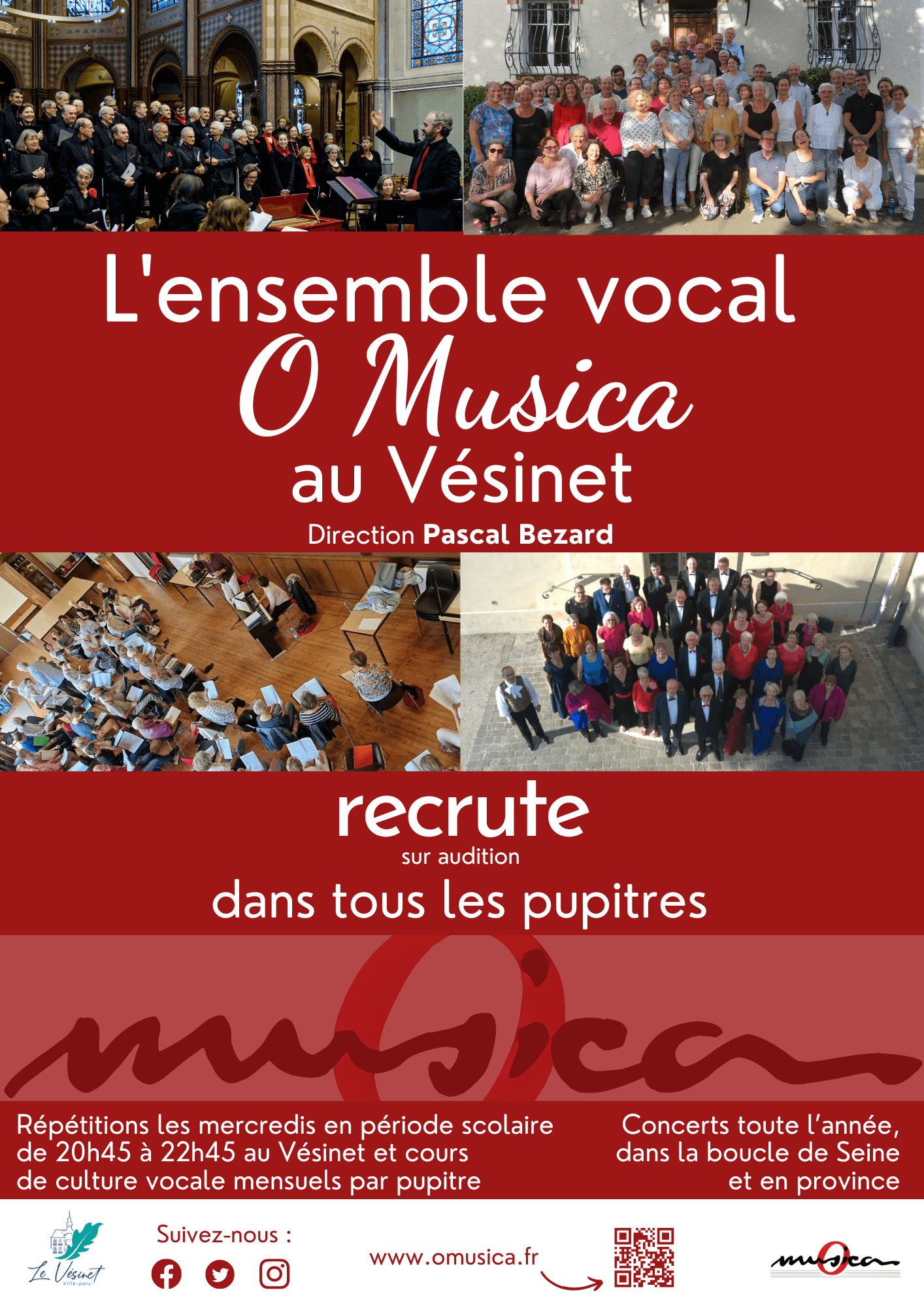 Flyer recrutement O Musica